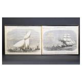 Engraved & Colored Illustrated London News, c.1866