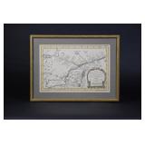 Lake Ontario Engraved & Hand Colored Map