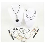 Beaded Necklace, Earrings, Bracelet & Watch