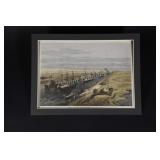 Engraved & Colored c.1869 from London Illustrated