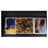 Impressionist x 3 Lithographs, Signed to Print