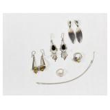 Hand Crafted Sterling Silver Earrings & Rings