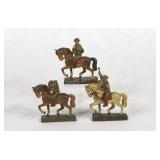 Composite Doughboy Soldiers Riders & Calvary Horse