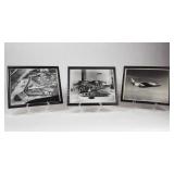 Black & White Photographs, Planes & Engine