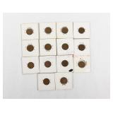 One Cent Indian Head Pennies 1902 - 1908