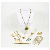 Beaded Necklace, Watches, Bangles & Earrings