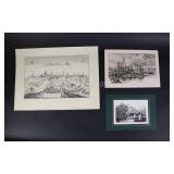 Lithographs & Photograph Germany & Collingwood