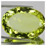 $1700 34.47 ct FLAWLESS Lemon Quartz Gemstone