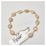 14K Opal 7.5" (4.8ct) Bracelet
