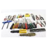 Assortment of Tool Box Hand Tools