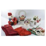 Christmas Stockings, Mantel Santa Claus, Cups