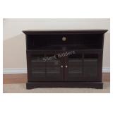 Espresso Finish Entertainment Sectional Cabinet
