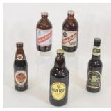Sealed Collector Bottles of Beer