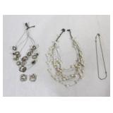 Costume Jewelry Necklaces, Watches, Brooches