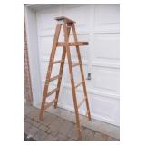Folding Wood Painters Ladder