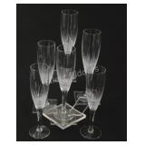 BELFOR Crystal Savannah Champagne Stemware