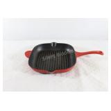 Cast Iron Grill Frying Pan