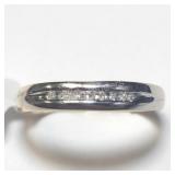 10K Yellow Gold & Diamond (0.06ct) Ring
