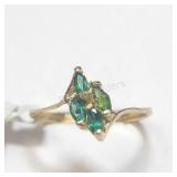 14K Tsavorite(APP 0.5ct) Ring