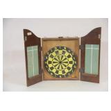 The Royal Arms Folding Dart Board Set