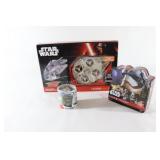 Boxed Star Wars Falcon w Remote & Puzzle Sets