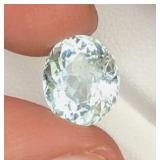 $1100 - 4.39 ct Skardu Aquamarine Gemstone