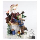 Large 24" Resin / Fibre Glass Light Up Snowman