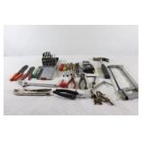 Assortment of Tool Box Hand Tools