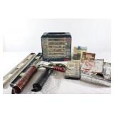 Levels, Grease Guns, Compartment Tool Chest