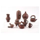 Primitive Reproduction Miniature Pottery Items