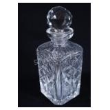 Crystal Decanter w a Square Base