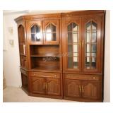 Traditional 3PC Entertainment Wall Unit