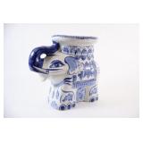 Bombay Porcelain Elephant Garden Stool