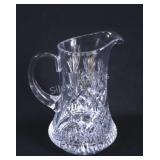 VTG Handle Cut Crystal Water Pitcher