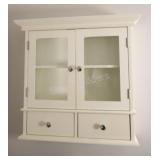 White Wall Mount Bathroom Medicine Cabinet
