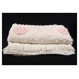 VTG Cotton Chenille Single Bedspread