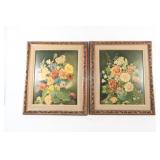 August Bouquet Turner Print on Boards