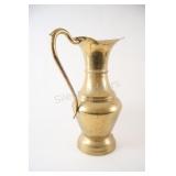 Large Heavy Brass 18" Handle Pitcher
