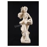 Art Nouveau Style Ceramic Woman Carrying Jug