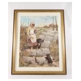 Litho Print-  First Step- G. Hillyard Swinstead.