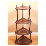 VTG 4-Tier Wooden Etagï¿½re / Corner Stand