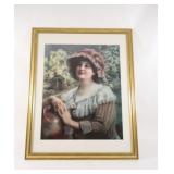 Reproduction "Country Spring by ï¿½mile Vernon