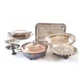 Ornate Serving Trays, Casserole & Candy Dishes