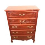 A-P Industries High Boy Dresser w Brass Hardware