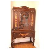 Art Nouveau Mahogany Display Cabinet