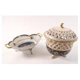R.B. Alcobaca &  J. Furmani Intricate Bowls
