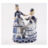 Victorian Hand Painted Porcelain Figurines