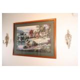 River Bend Lithograph Print by Dubravko Raos