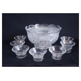 Anchor Hocking Wexford Pattern Dessert Bowl Set