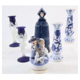 Mulher de Capote Decanter, Sets of Candle Holders